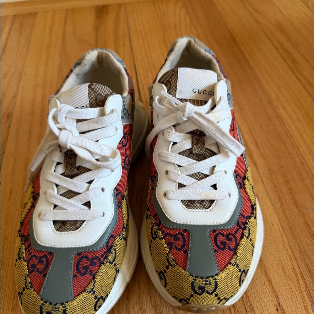 Gucci Multicolor Rhyton Sneakers - Picture 10 of 13